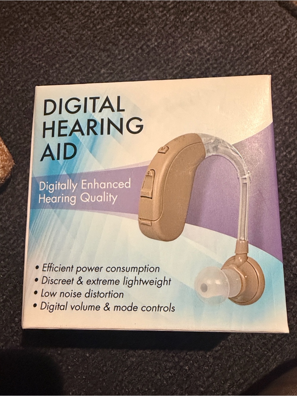 Digital Hearing Aid - Beige - Clear Sound Enhancement